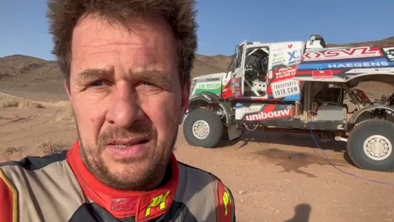 Brokkenpiloot Van den Heuvel wéér uitgevallen bij Dakar Rally