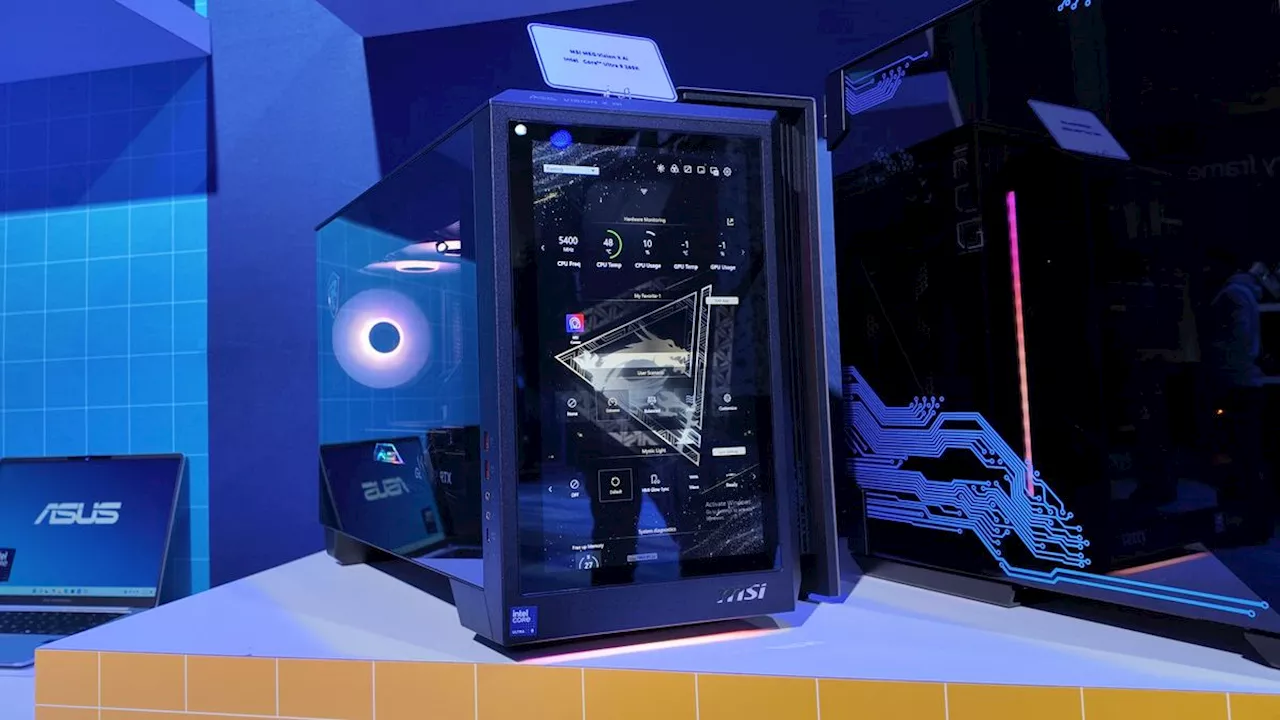 MSI's MEG Vision X AI: The Ultimate AI Gaming Desktop