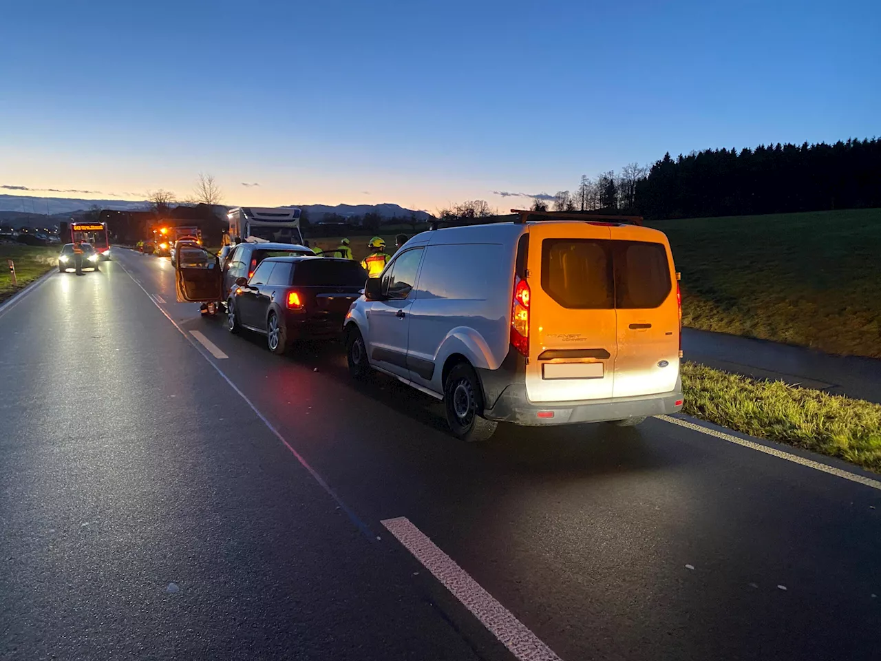 Zwei Verkehrsunfälle in der Schweiz