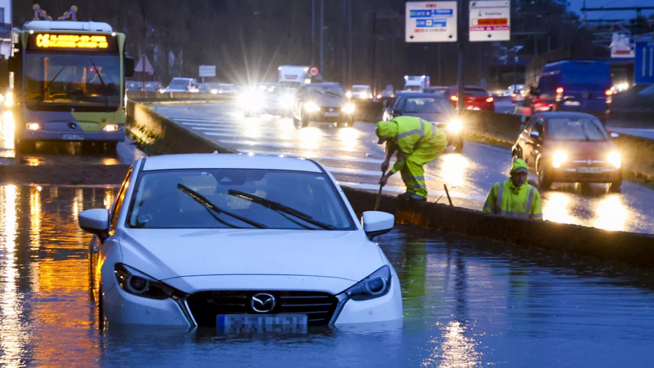 El temporal en Galicia deja inundaciones, viviendas anegadas y árboles caídos