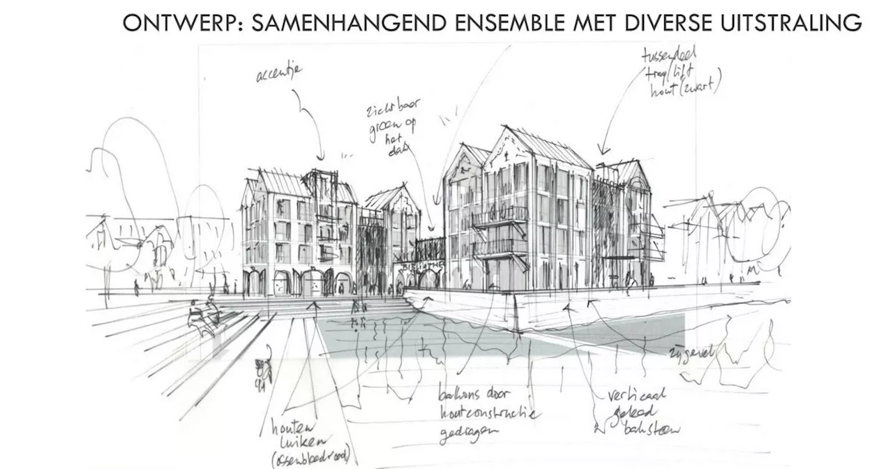 Binnenstad Coevorden wacht metamorfose met nieuw appartementencomplex