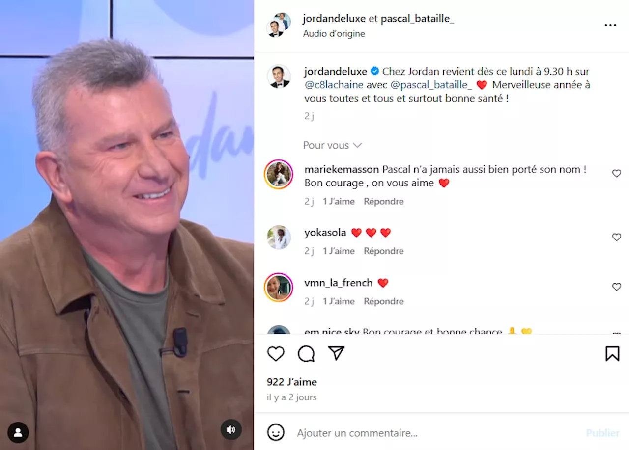 Pascal Bataille bientôt opéré : il détaille le traitement de son cancer du poumon