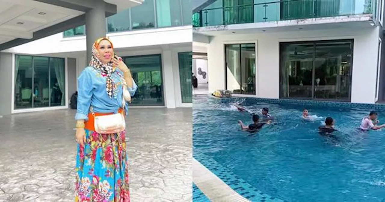 Datuk Seri Vida Treat Tahfiz Students to a Swim in Her Pool