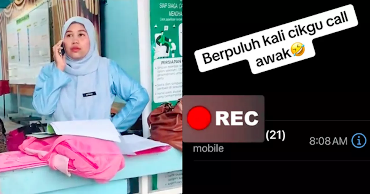 Hadir Lewat Masa Peperiksaan SPM, Cikgu Gigih Telefon Pelajar Sampai Dapat Dipuji Ramai