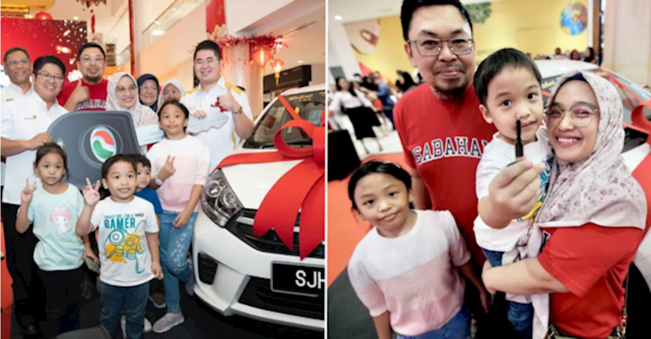 Little Boy In Sabah Won A Brand New Car With Keen Senses During A Lucky Draw