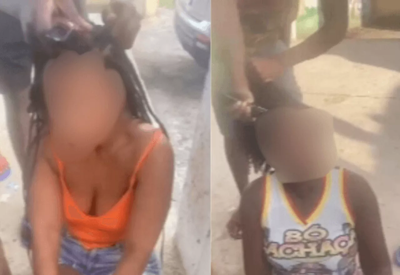 Traficantes raspam cabelo de mulheres no Rio após descobrirem suposta fofoca; veja vídeo