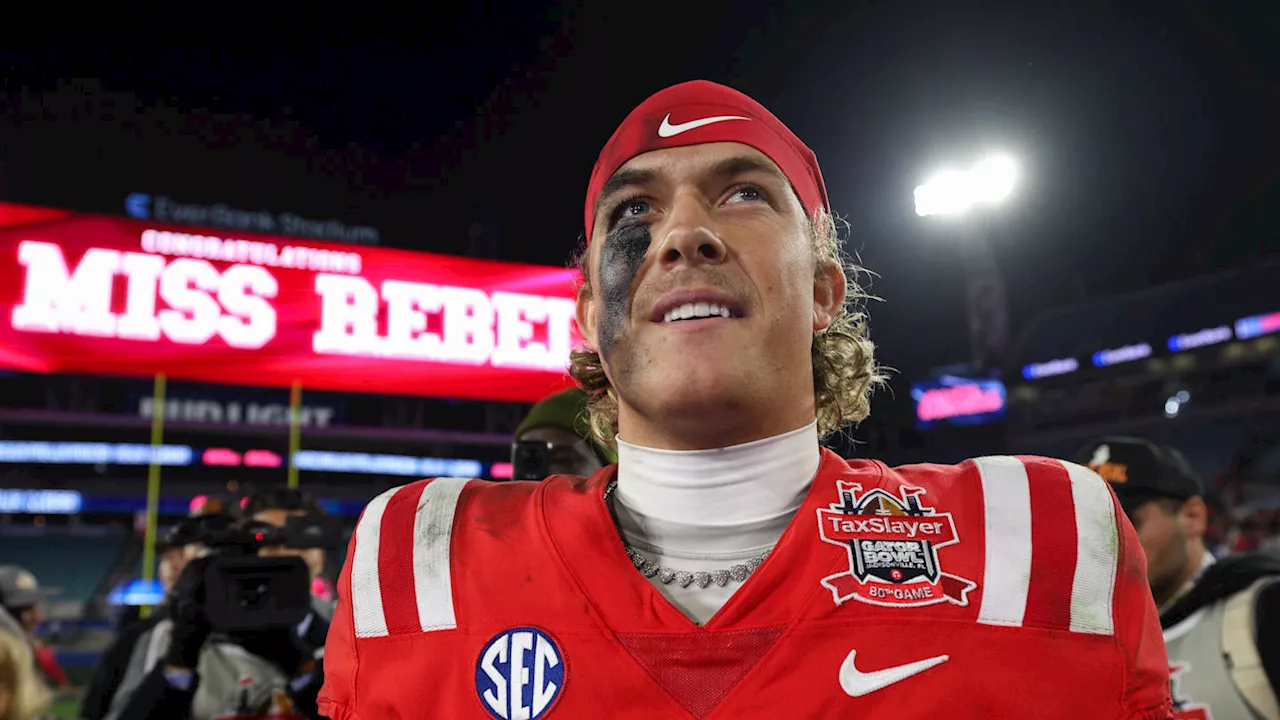 NFL Scout: Ole Miss QB Jaxson Dart Will Be 'Major Steal' in 2025 NFL Draft