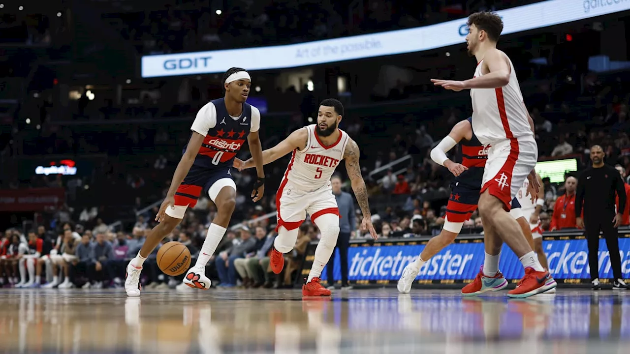 Washington Wizards Can't Stick Landing vs. Houston Rockets