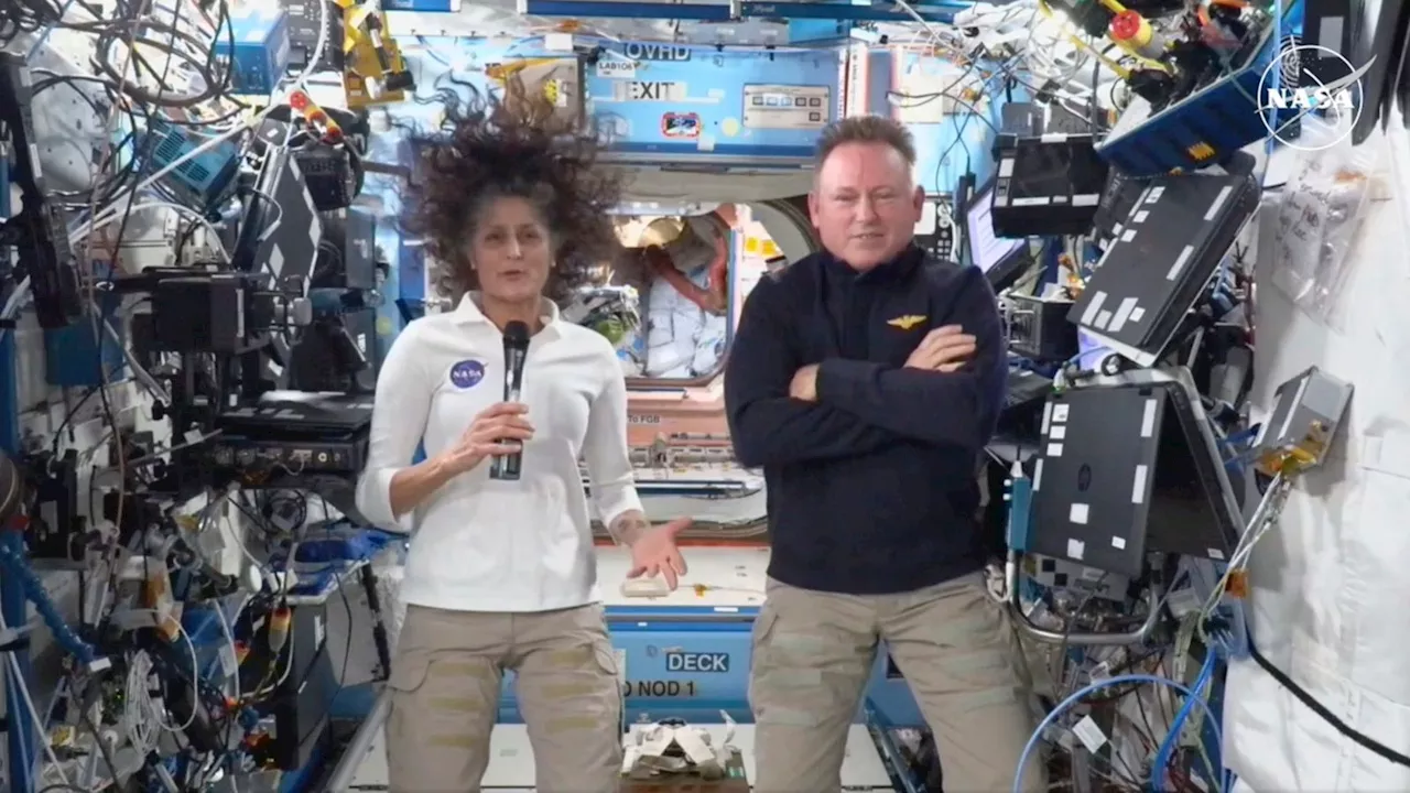 Astronauts Wilmore and Williams Remain Positive Despite ISS Delays