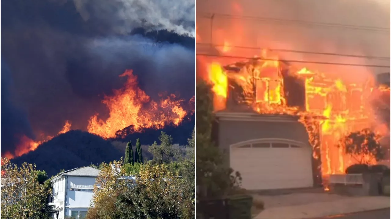 Wildfire Engulfs Pacific Palisades, Forcing Thousands to Evacuate