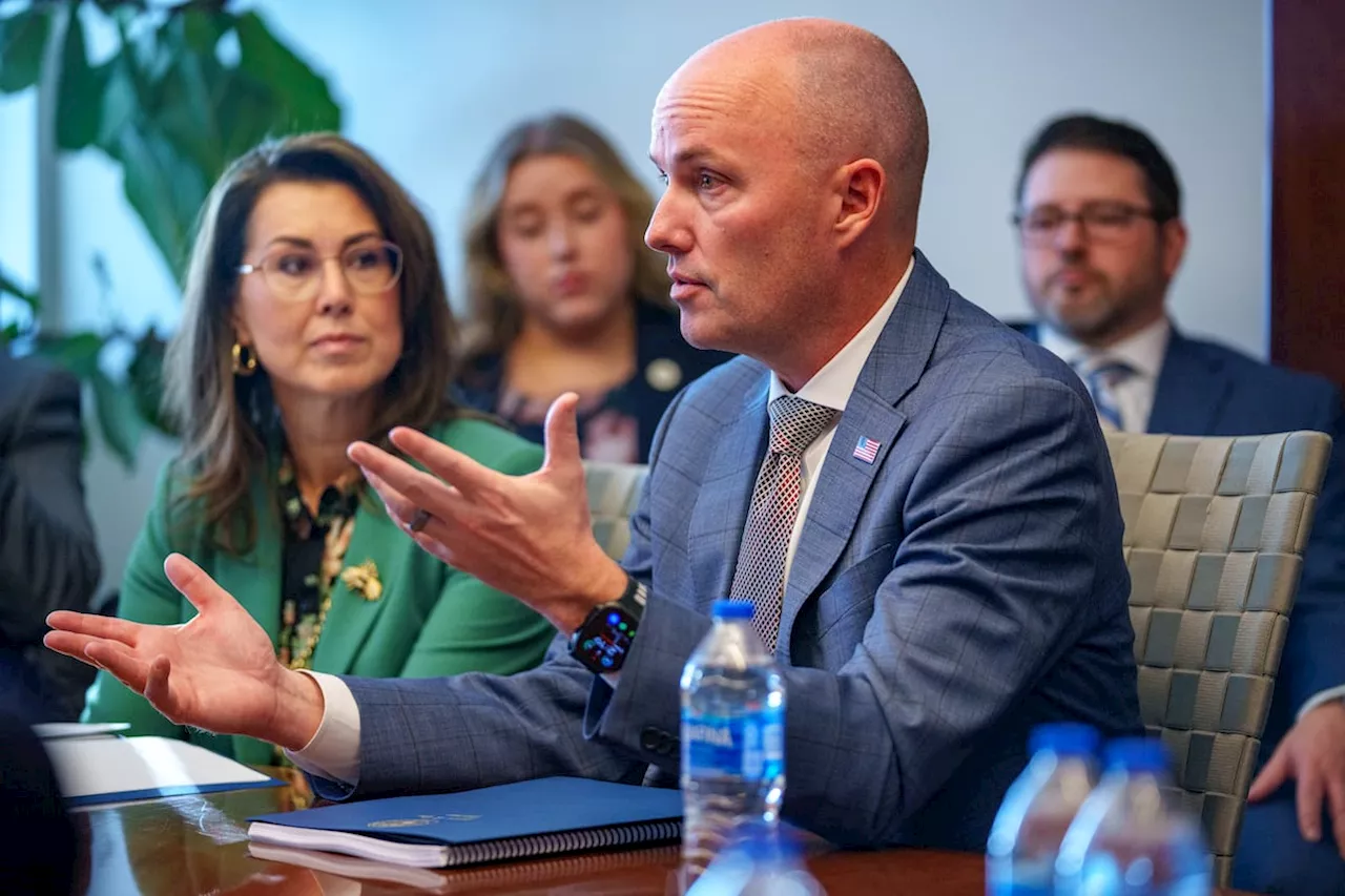 Spencer Cox Sworn In for Final Term as Utah Governor