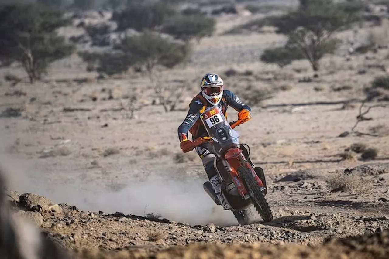 Daniel Sanders dominiert die vierte Etappe der Dakar 2025