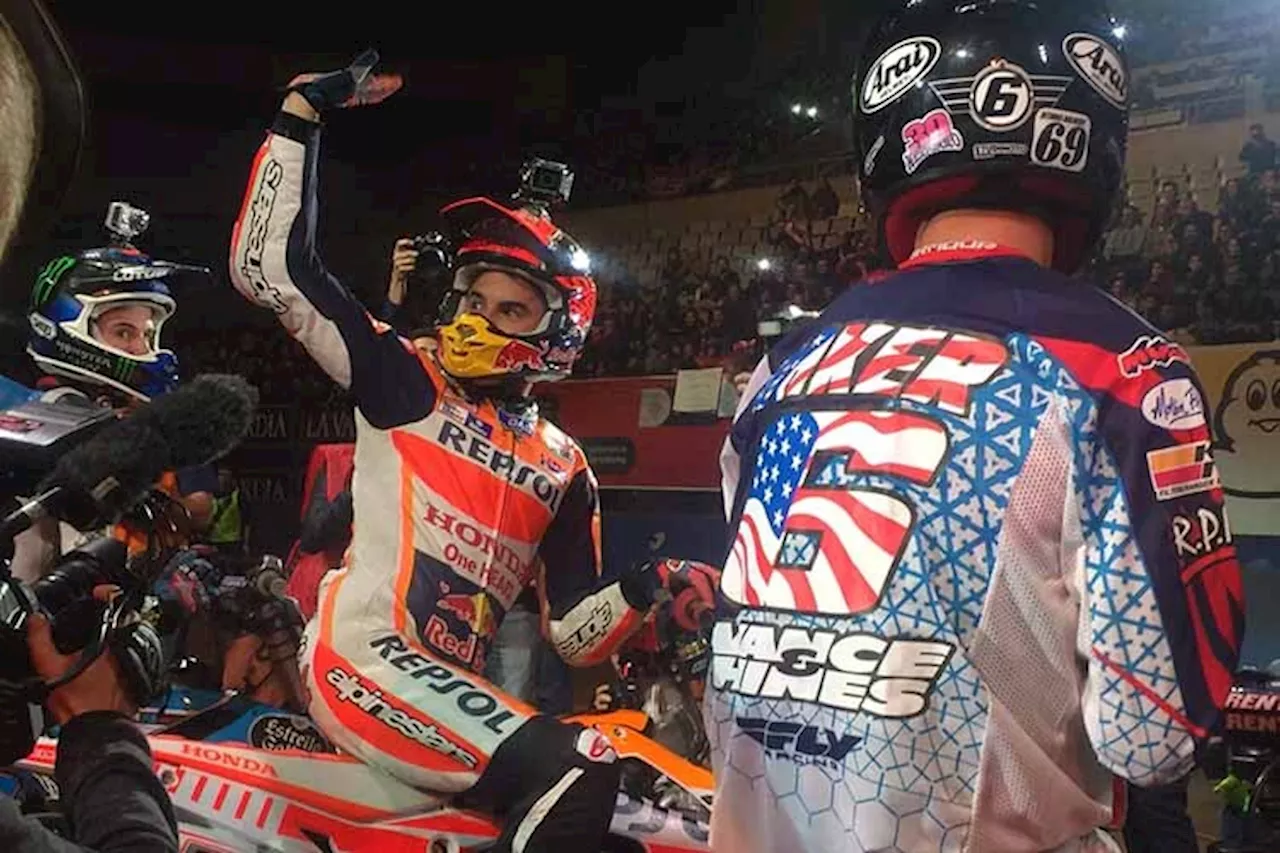 Marc Márquez gewinnt Superprestigio Dirt Track in Barcelona