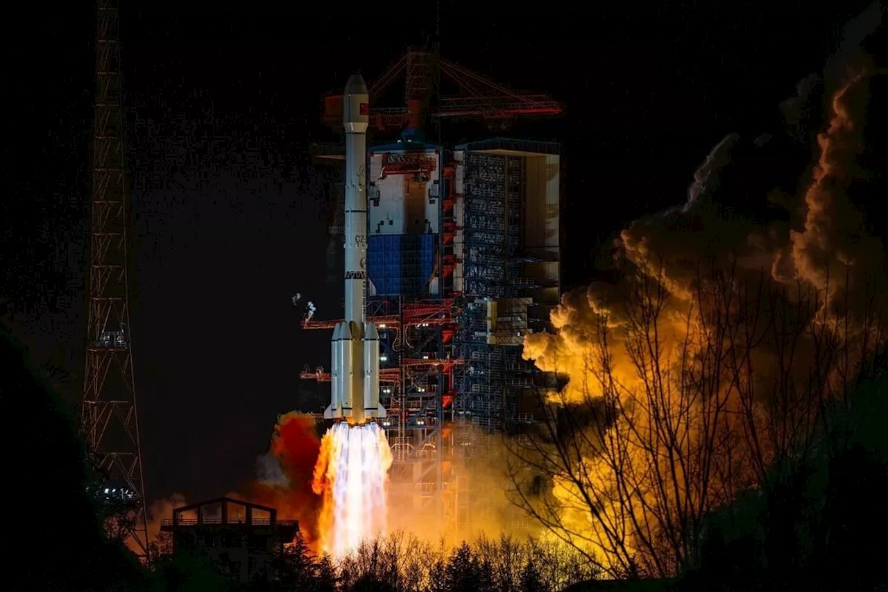 China Launches Experimental Satellite with Long March 3B Rocket