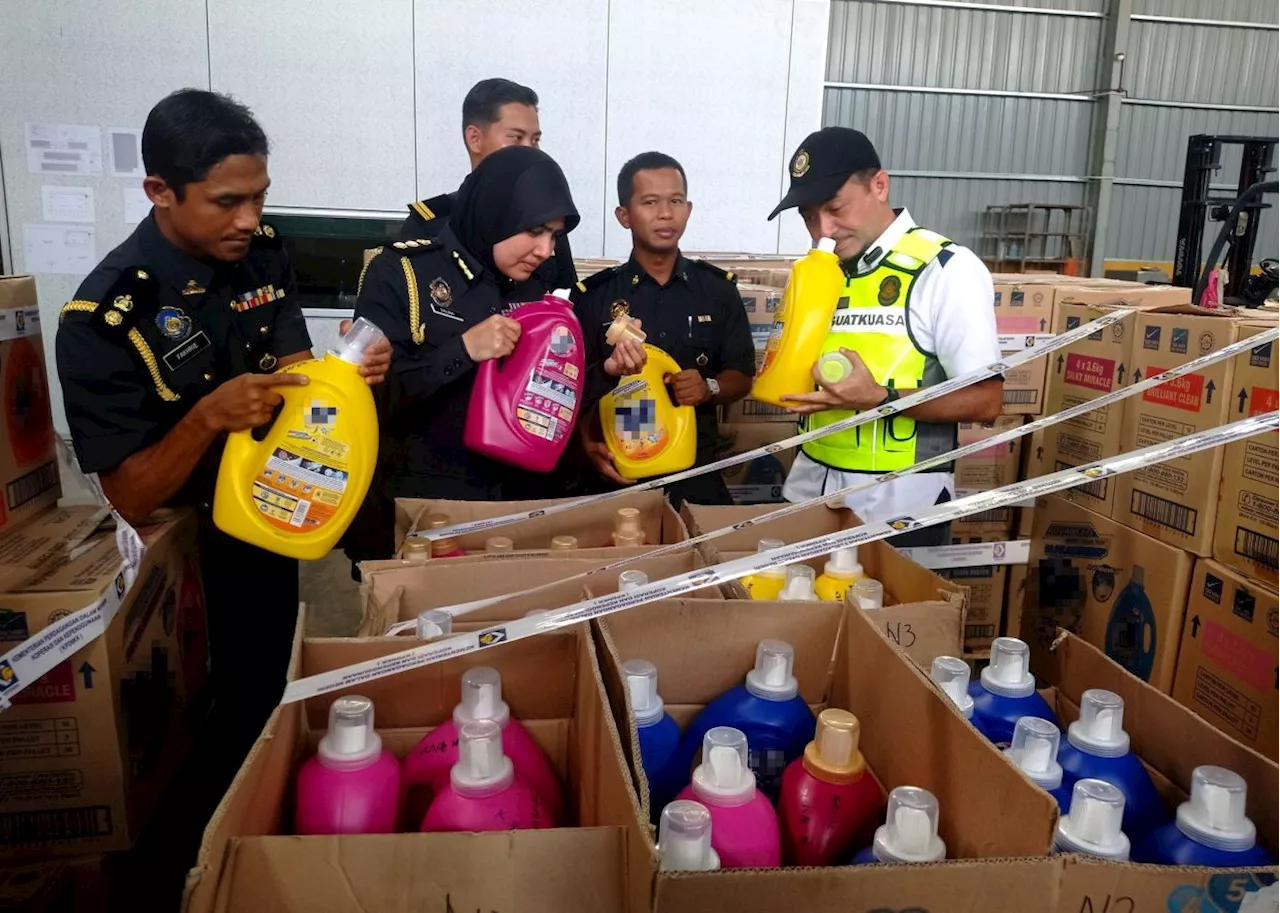 Counterfeit Laundry Detergent Seized in Kedah