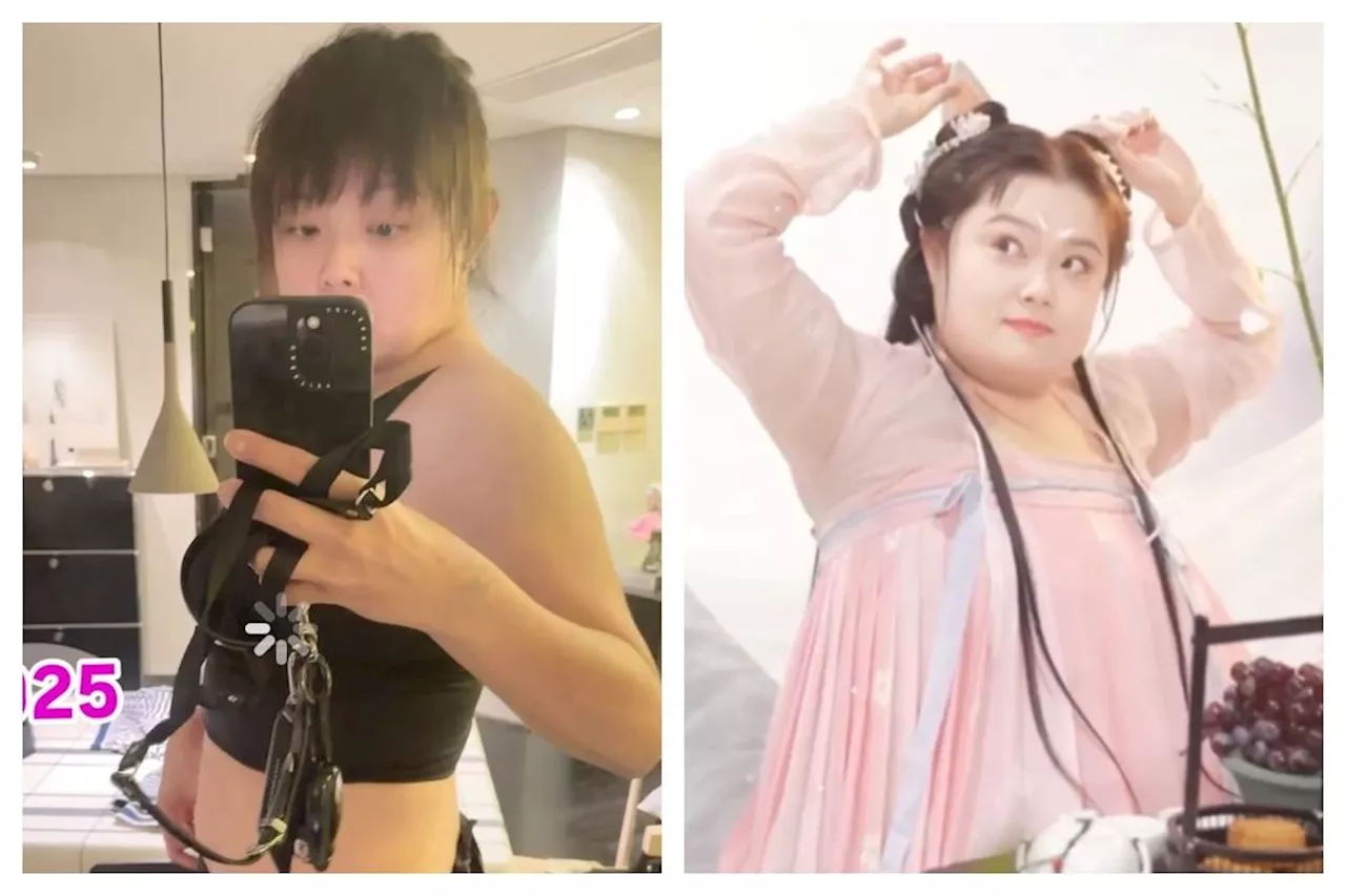 Former TVB actress May Chan loses 71kg in a year