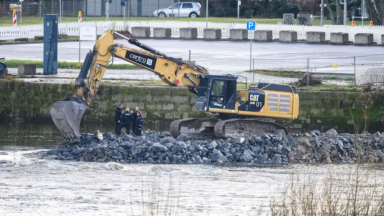 Bombenfund bei Abrissarbeiten an der Carolabrücke in Dresden