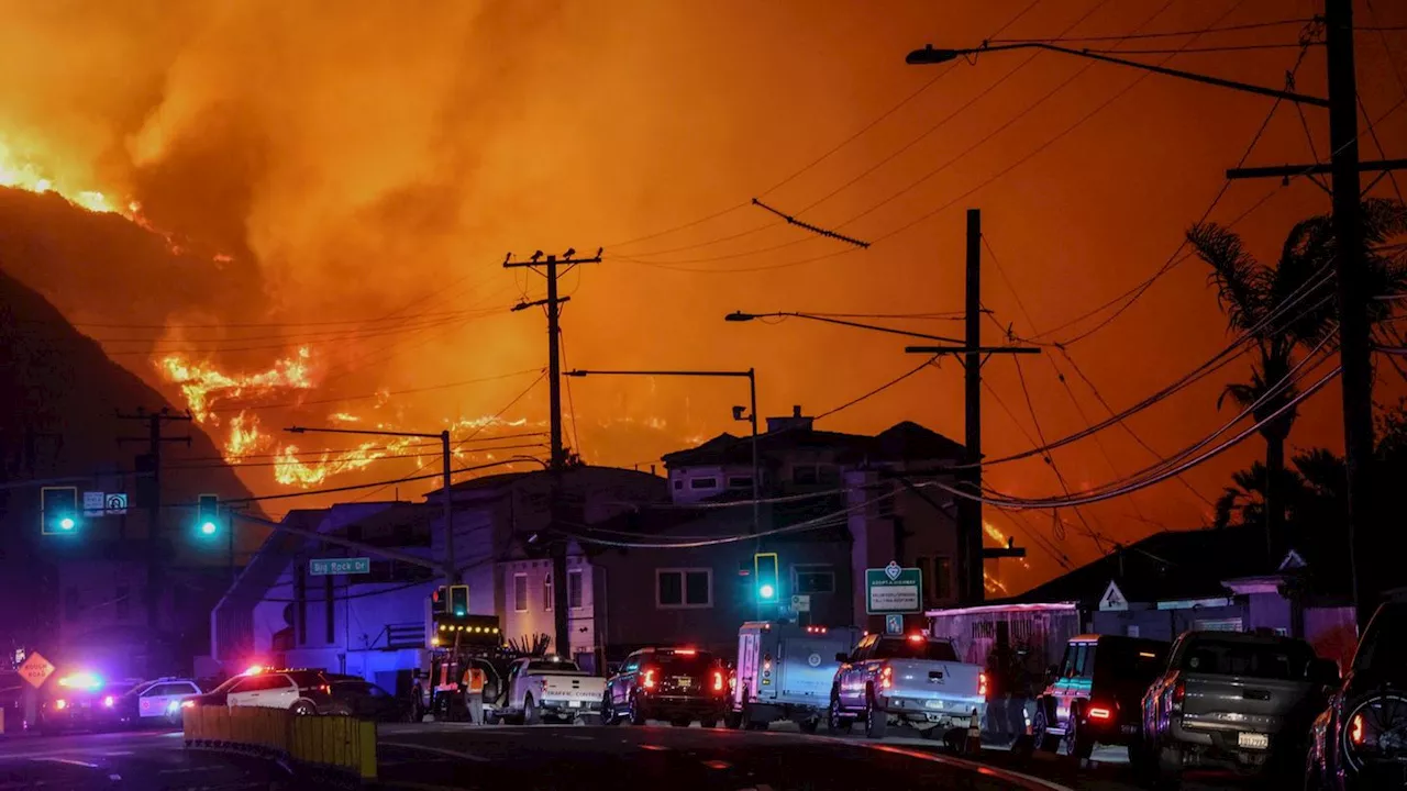 Brände: Drittes Feuer nahe Los Angeles ausgebrochen