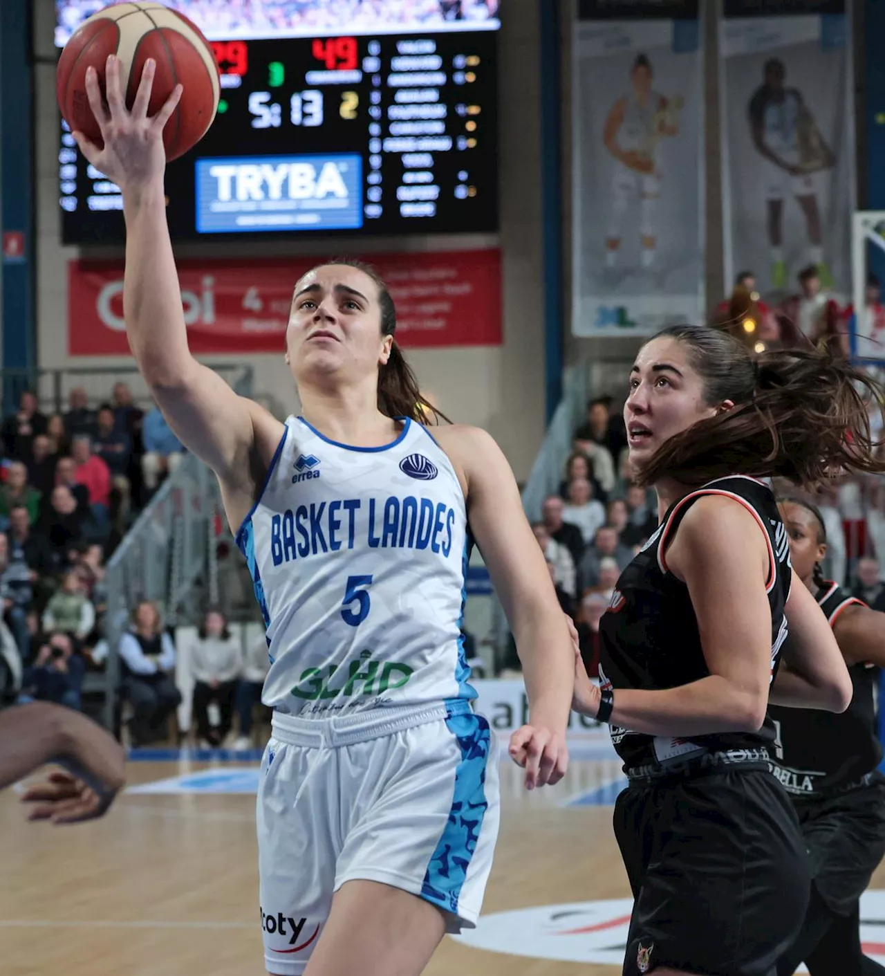 Basket Landes: Défaite face à Mersin, un apprentissage pour l'équipe