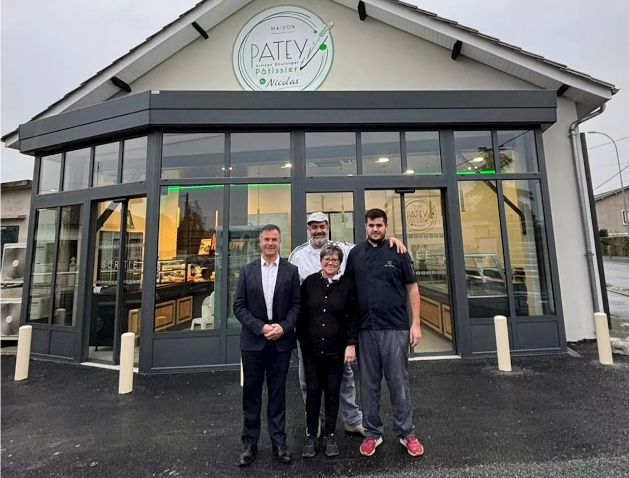 Nouvelle boulangerie-pâtisserie Patey à Pineuilh