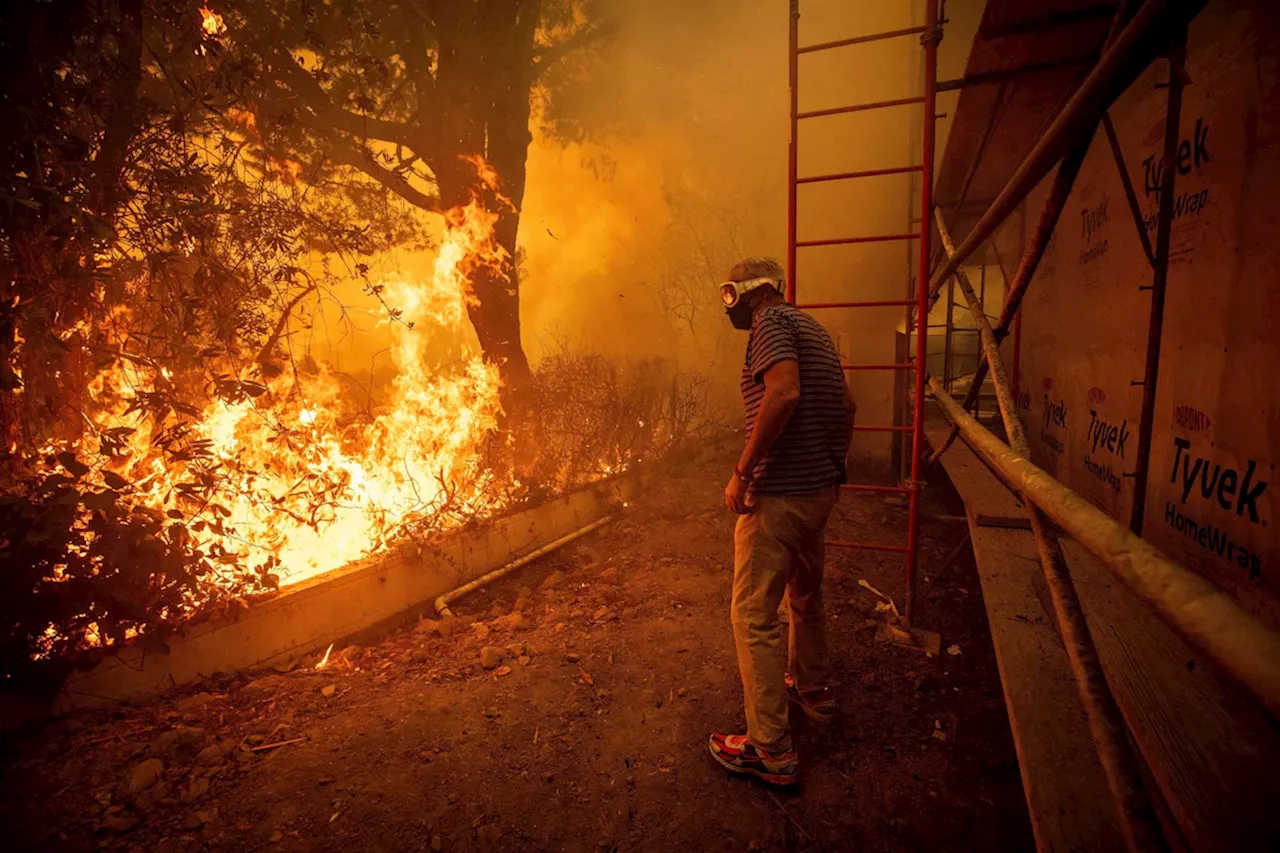 Pacific Palisades bei LA: Feuer-Tornado bedroht Promi-Ort