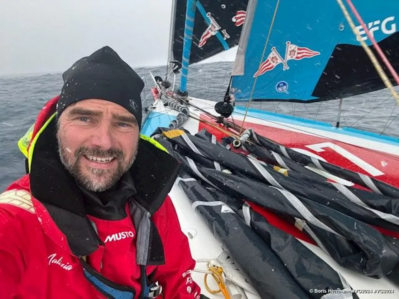 Boris Herrmann in heftigen Gewittern und Blitzeinschlag auf der Vendée Globe