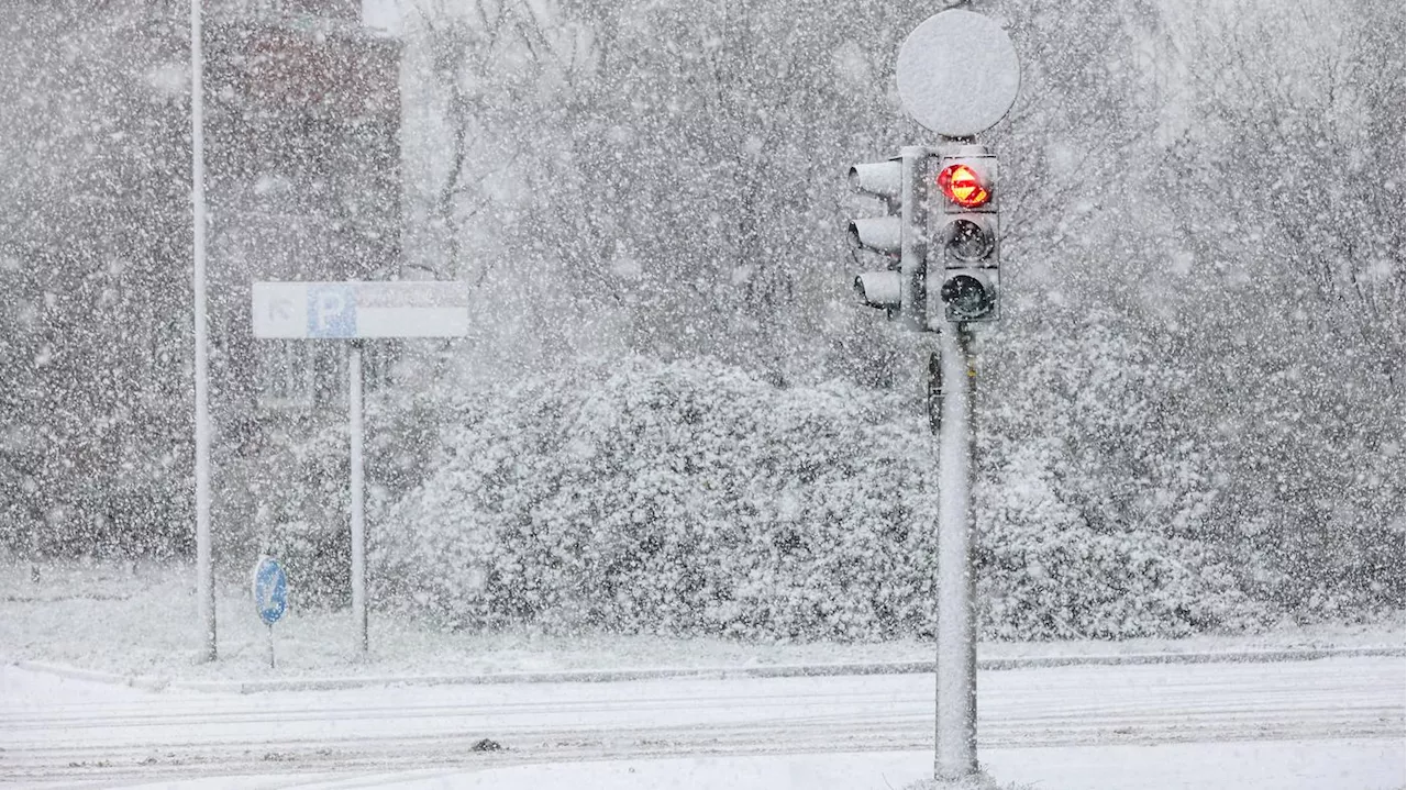 Winterwetter bringt Schnee und Reisebehinderungen