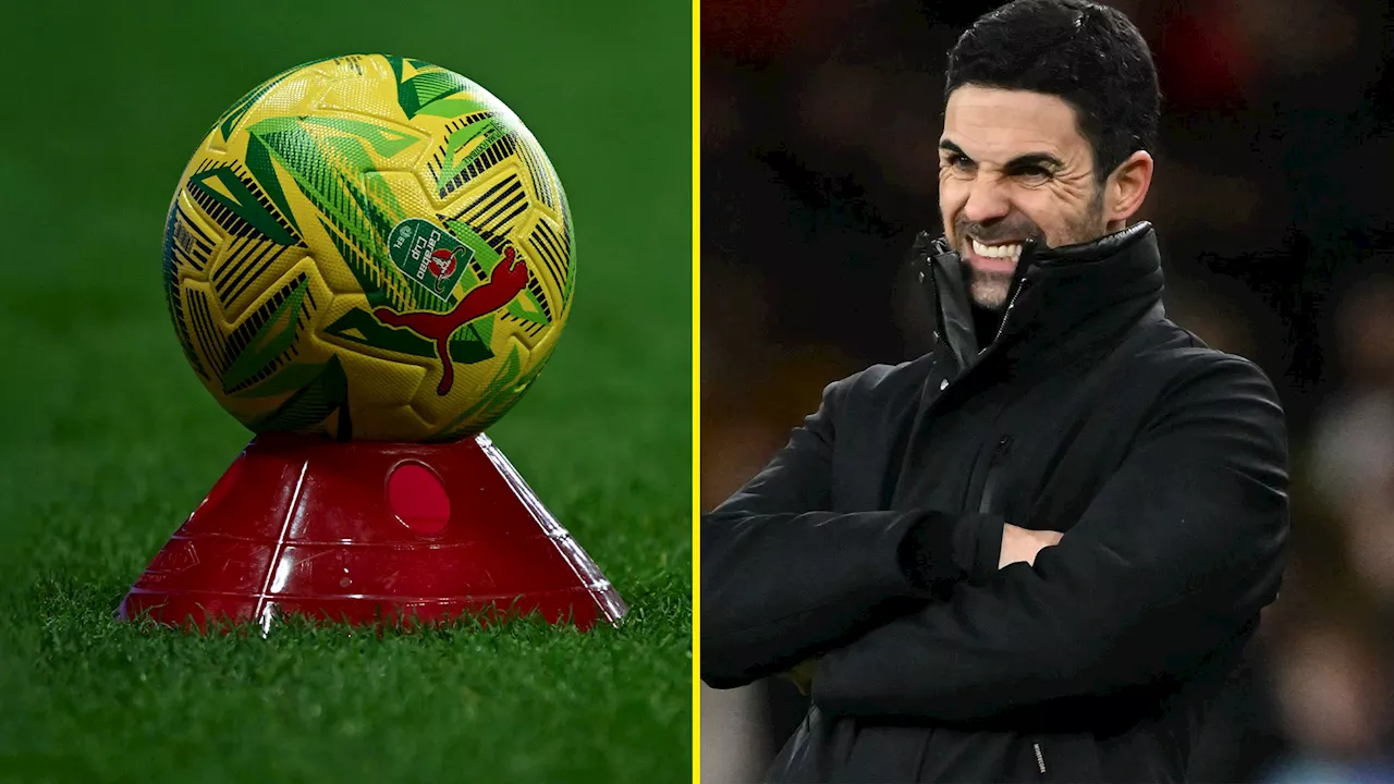 Arteta's Carabao Cup Ball Complaint Sparks Debate