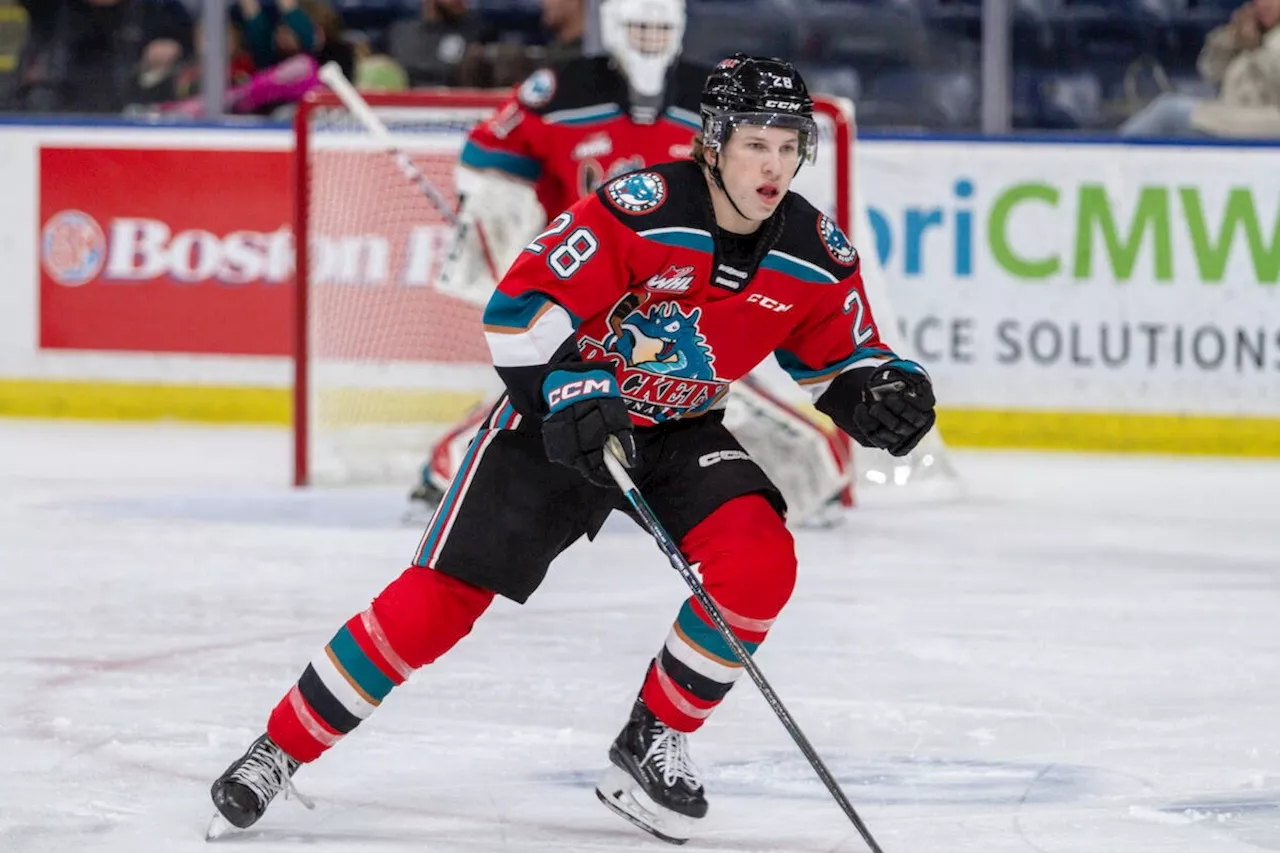 Kelowna Rockets trade Andrew Cristall to Spokane in WHL blockbuster