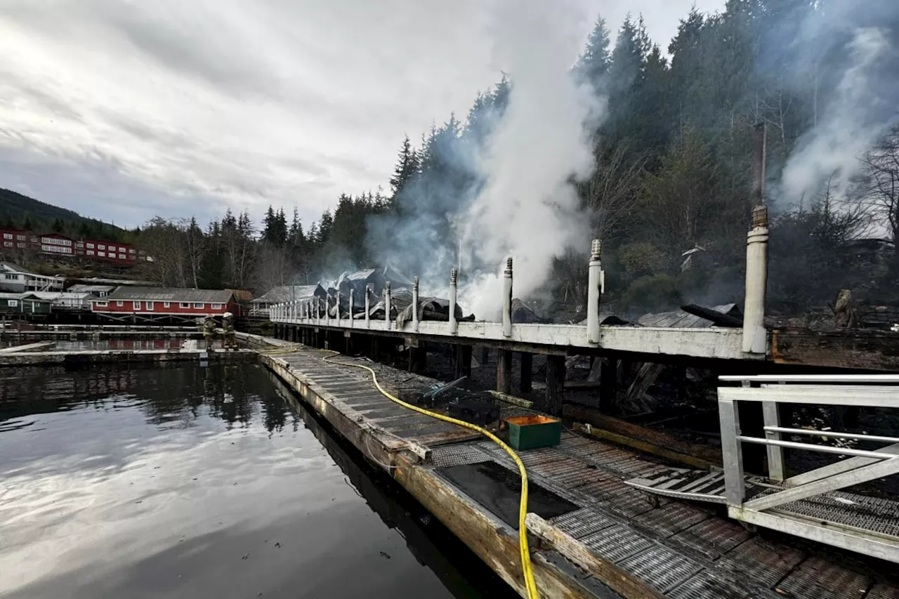 Telegraph Cove to Reopen This Year After New Year's Eve Fire