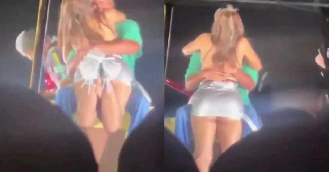 Influenciadora pede desculpas após beijo em Romeo Santos durante show