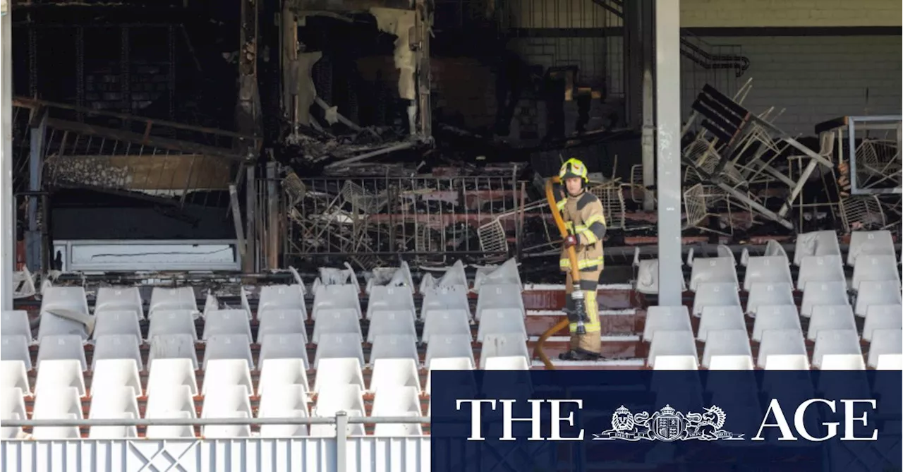 Man Charged Over Caulfield Grandstand Fire Linked to Suspicious Blazes