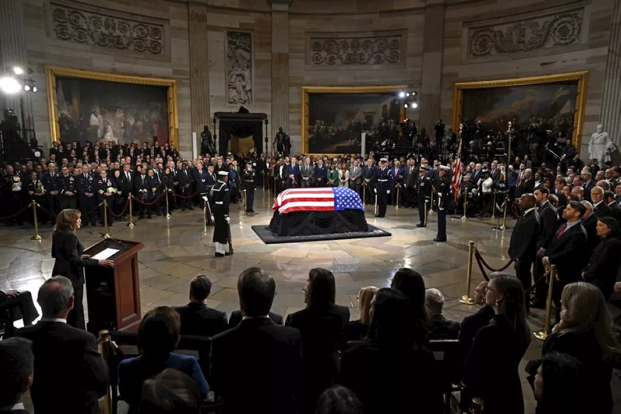 Jimmy Carter Lies in State at US Capitol