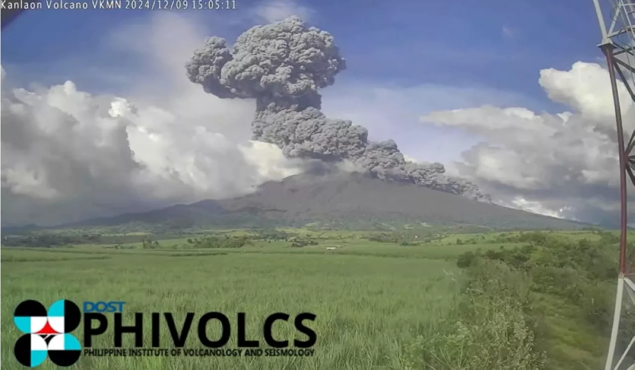 Kanlaon Volcano Eruption: OCD Warns Against Entering Danger Zone