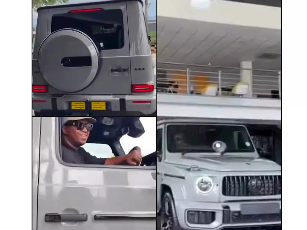 DJ Shimza Shows Off His Rumored R4.3 Million Mercedes-Benz G63