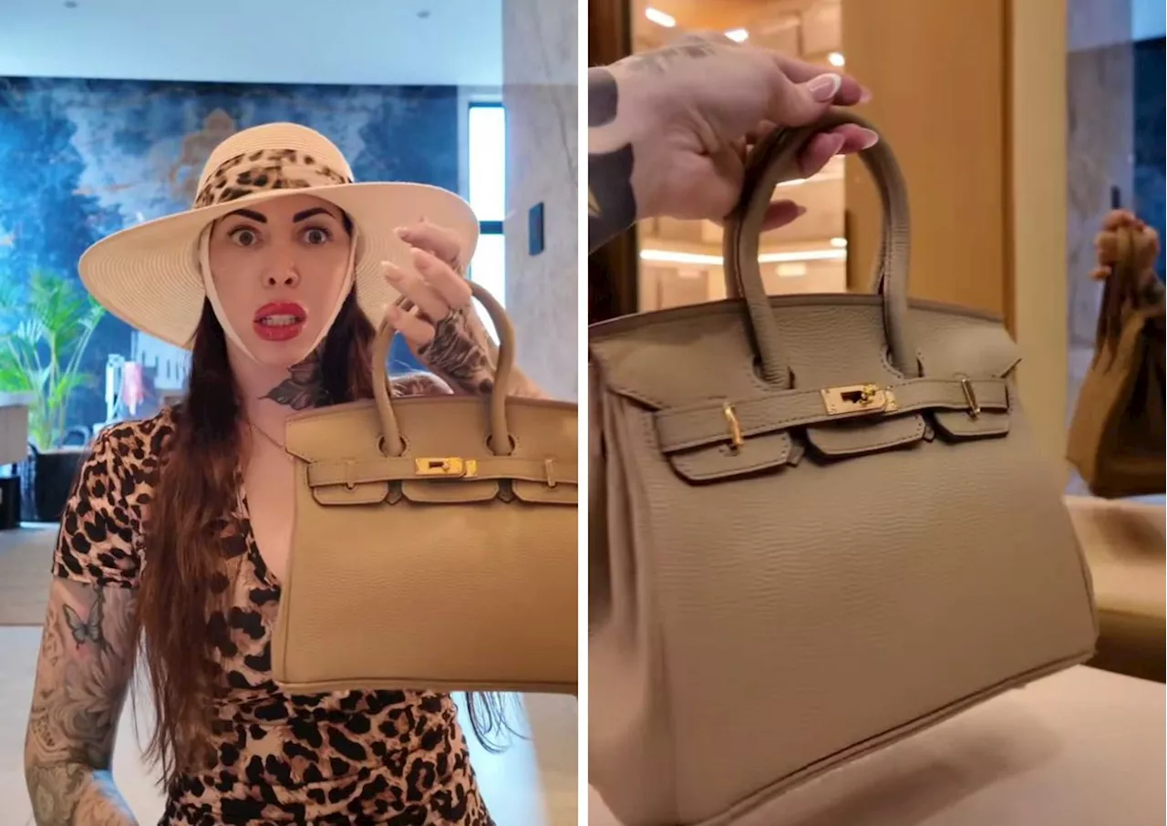 Jojo Robinson Flaunts 'Affordable' Designer Birkin Dupe