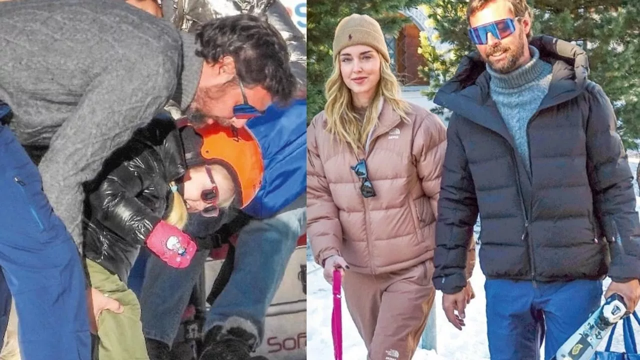 Chiara Ferragni e Tronchetti Provera in vacanza con i figli a St. Moritz