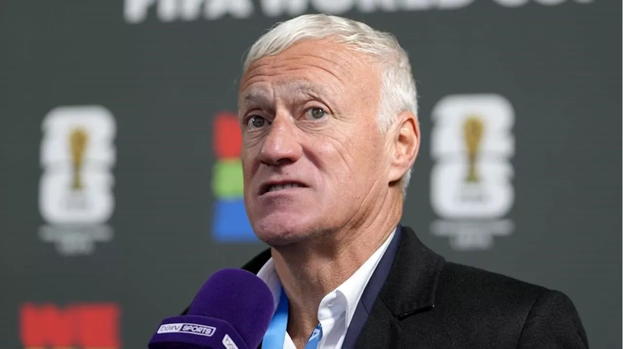 France coach Deschamps says he'll leave after 2026 World Cup