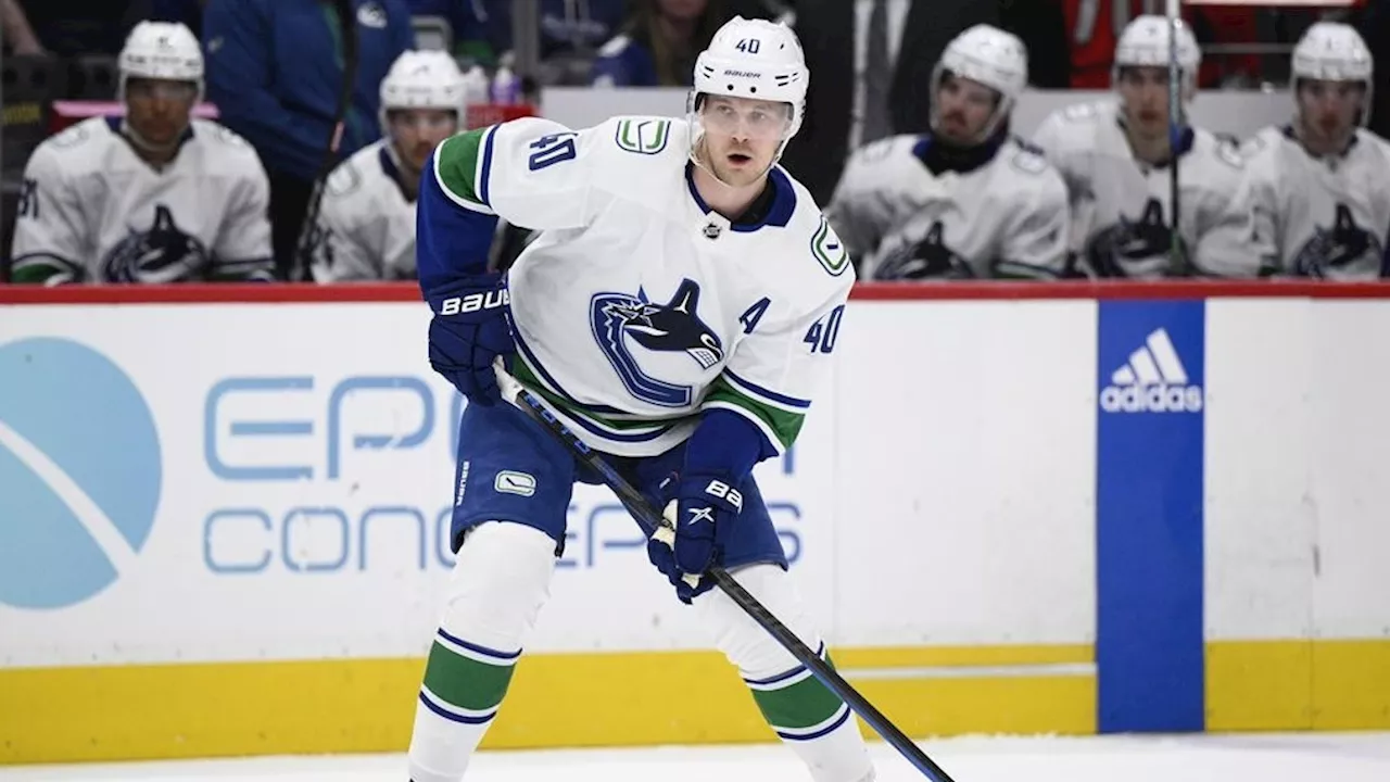 NHL Injury Updates: Pettersson, Malkin, Demko, Andersen, and Kulich