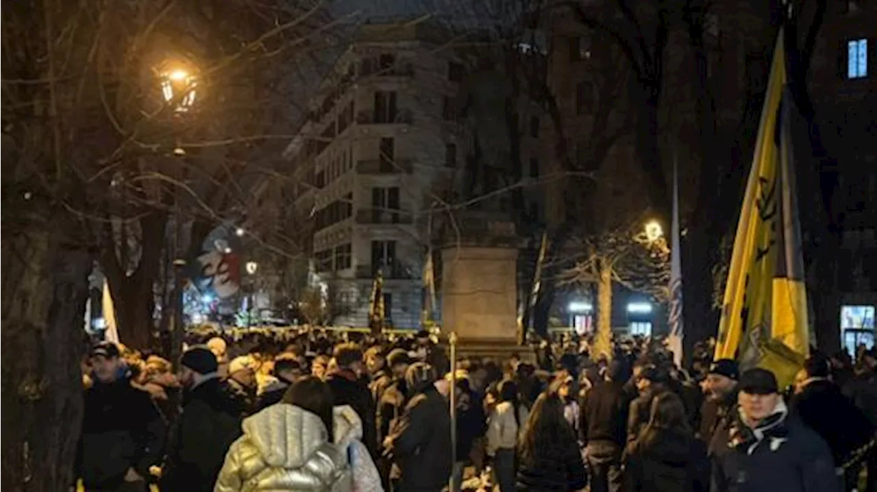 600 Tifosi Lazio in Piazza Libertà per i 125 Anni del Club