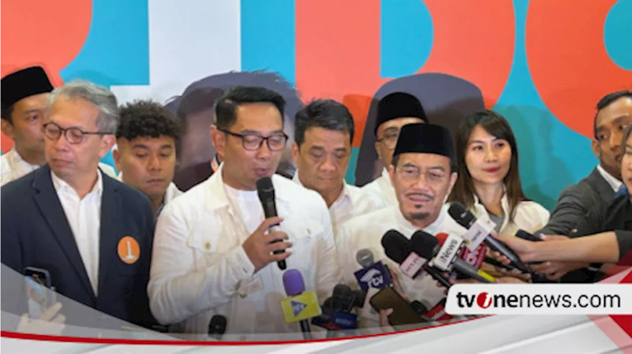 Ridwan Kamil Tidak Hadiri Penetapan Gubernur DKI Jakarta 2024