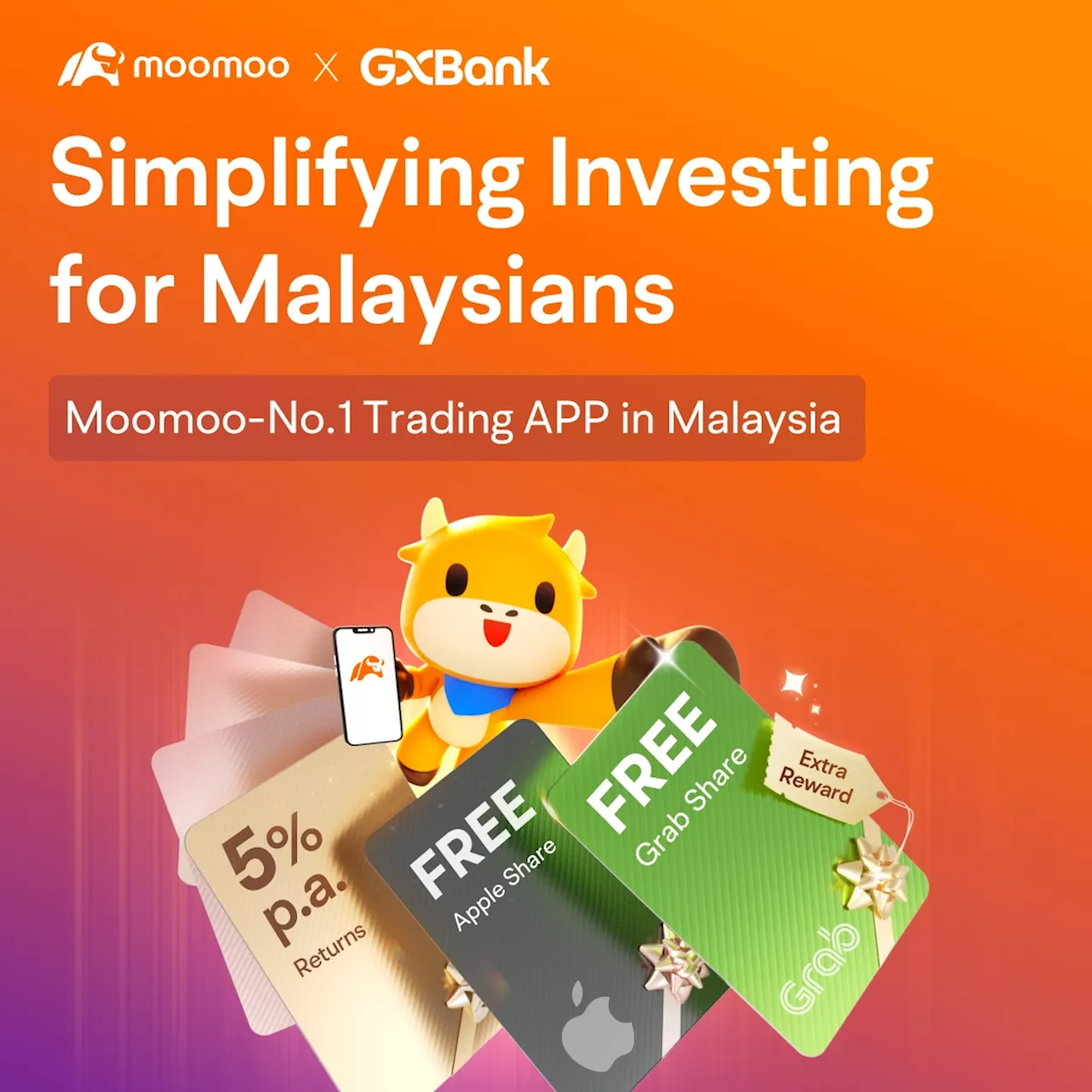 Moomoo and GXBank Partner to Simplify and Democratize Investing in Malaysia