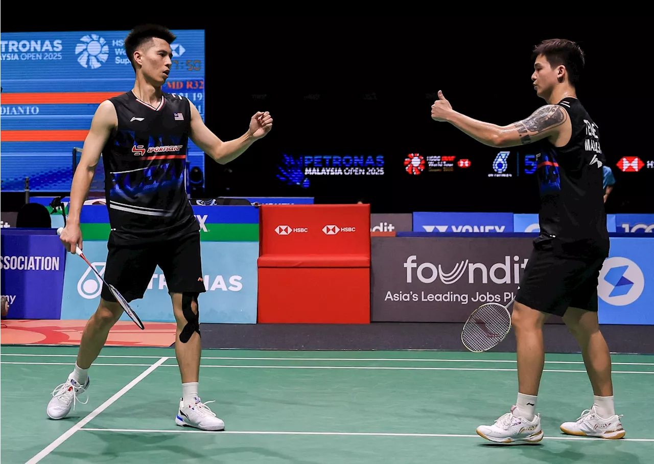 Ong Yew Sin-Teo Ee Yi Upsets Top-Ranked Indonesian Pair at Malaysia Open 2025