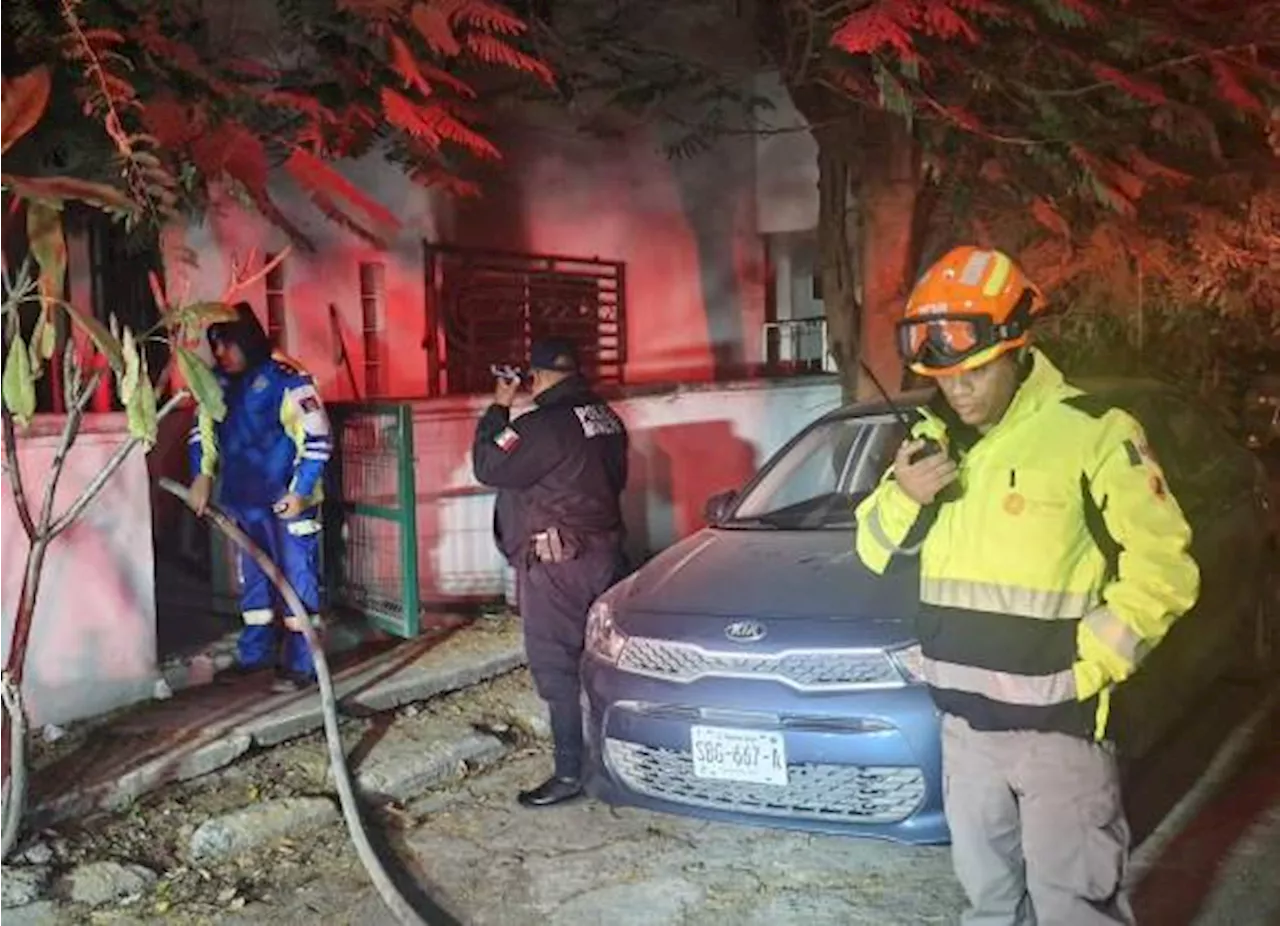 Incendios en dos viviendas en Nuevo León dejan dos muertos