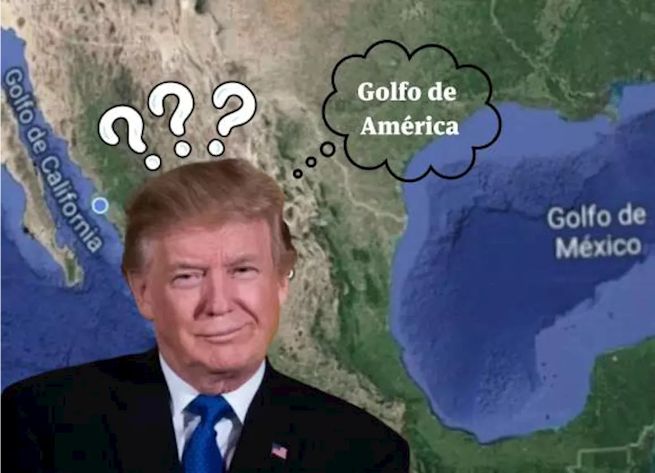 ¿Puede Donald Trump cambiar el nombre del Golfo de México por Golfo de América?