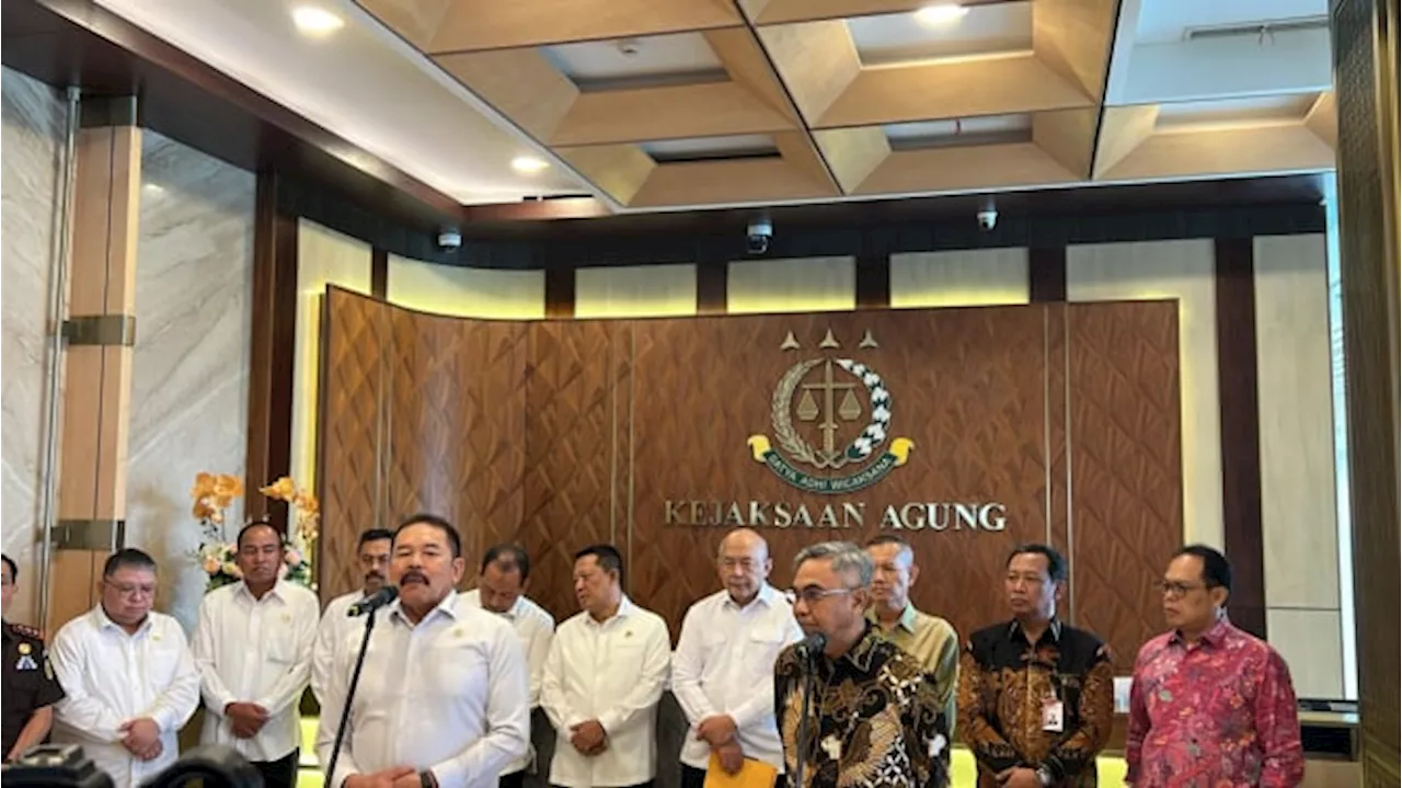 Jaksa Agung Tegaskan Kejagung Tak Ada Persaingan dengan KPK Dalam Tangani Kasus Korupsi