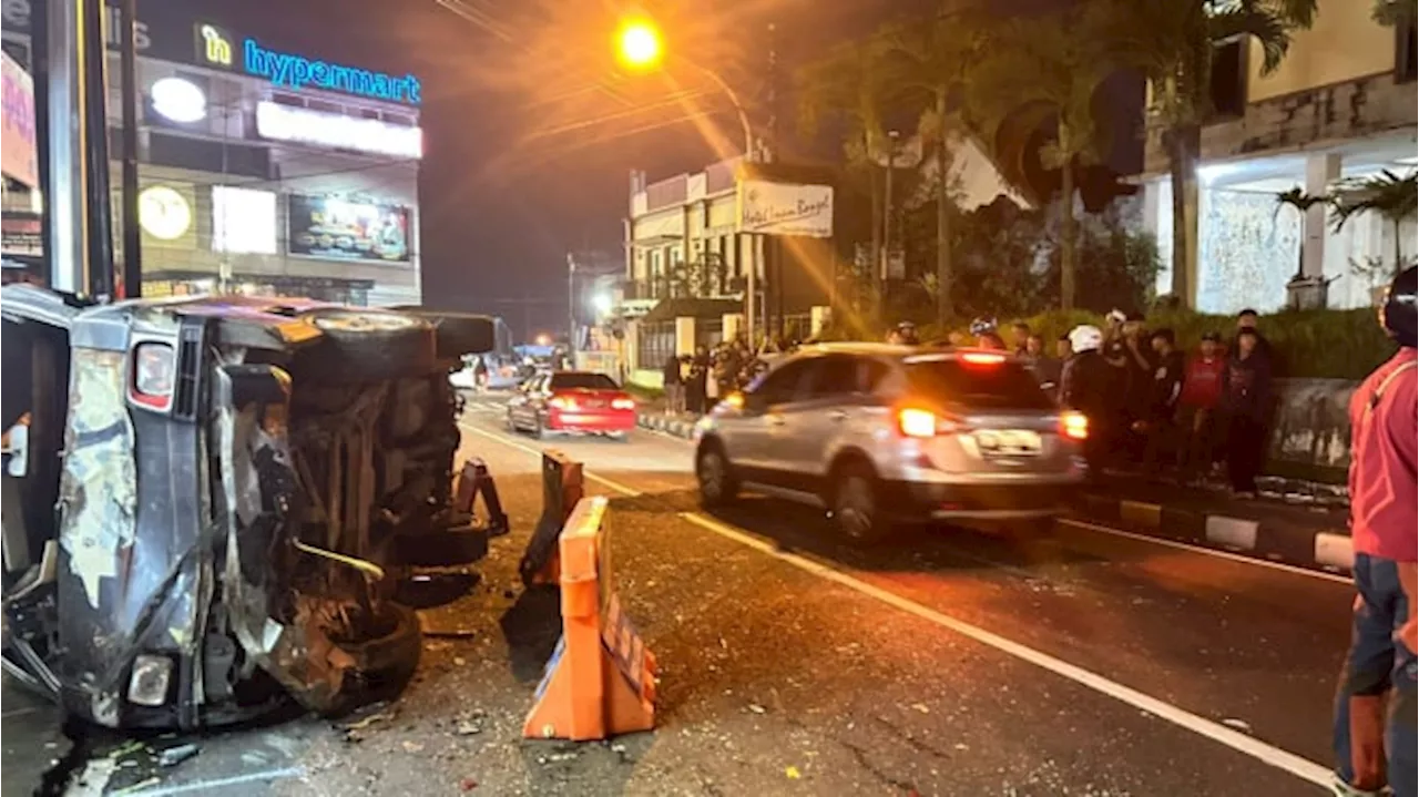 Kecelakaan Bus Pariwisata di Kota Batu Tewaskan 4 Orang