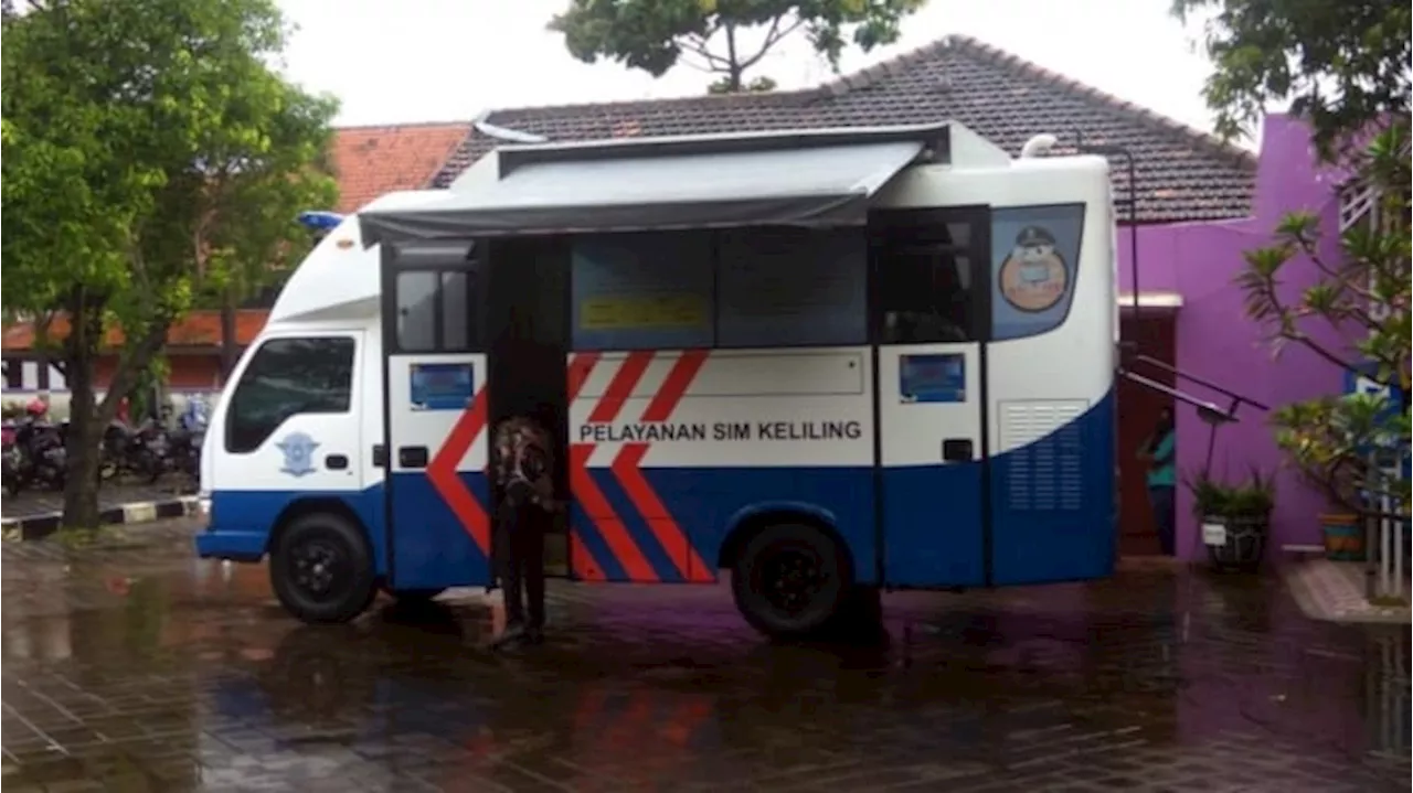 SIM Keliling Berlokasi di Lima Lokasi di Jakarta