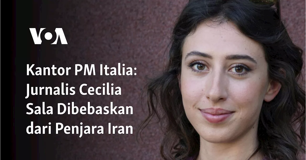 Jurnalis Italia Cecilia Sala Dibebaskan dari Penjara Iran