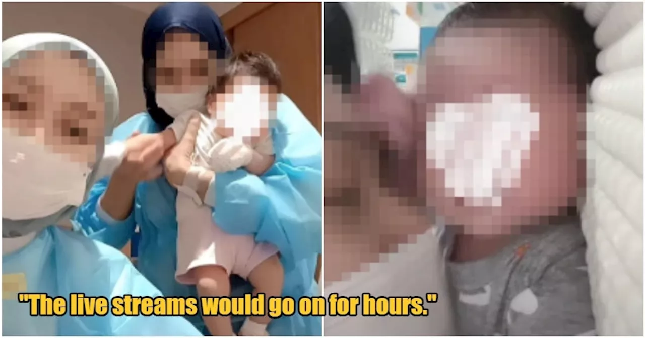 Nurses Streaming Newborn Babies on TikTok Live from Confinement Centers Raises Concerns